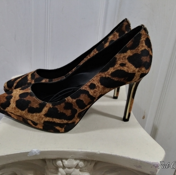 🆕DKNY Lexi Leopard print Heels 👠Sz.6 - Picture 3 of 8